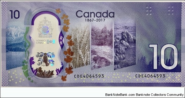 Banknote from Canada year 2017