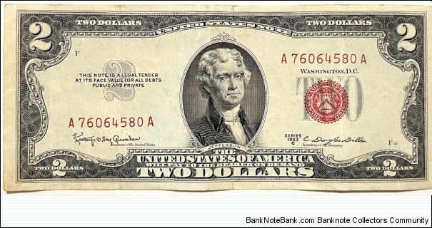 2 Dollars Banknote