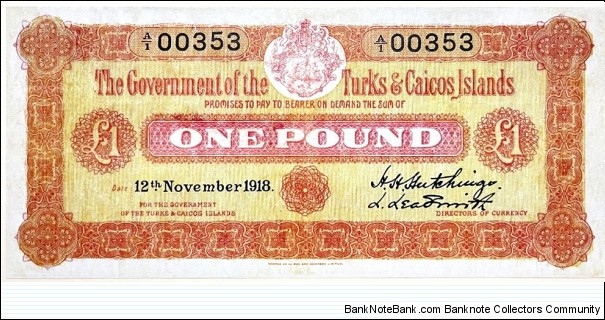 1 Pound / 2nd issue (Modern Reprint) Banknote