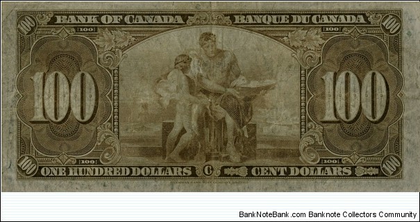 Banknote from Canada year 1937