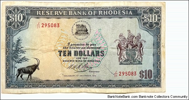 10 Dollars Banknote