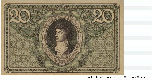 Banknote from Poland year 1919