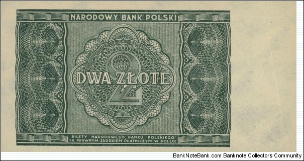 Banknote from Poland year 1946