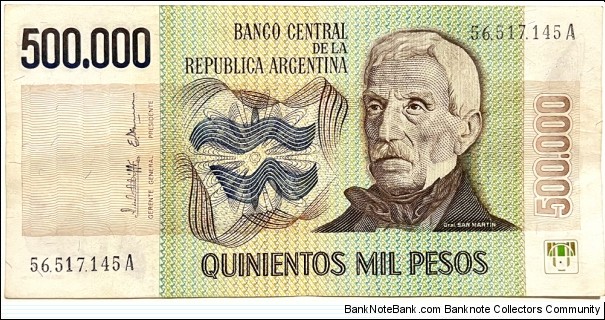 500.000 Pesos Banknote