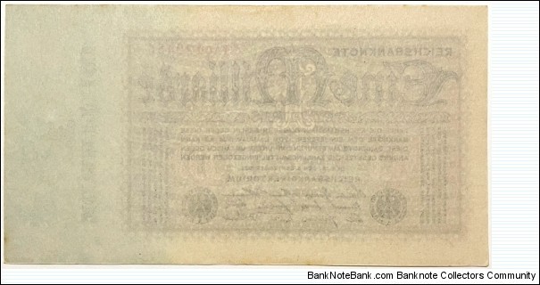 Banknote from Germany year 1923