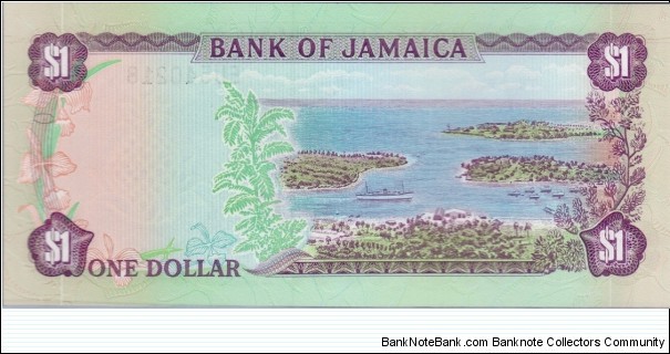 Banknote from Jamaica year 1976