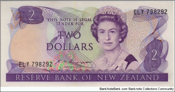 P-170b $2 (Russel) Banknote