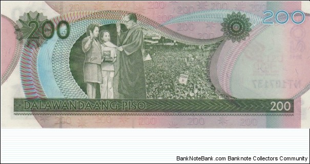 Banknote from Philippines year 2011