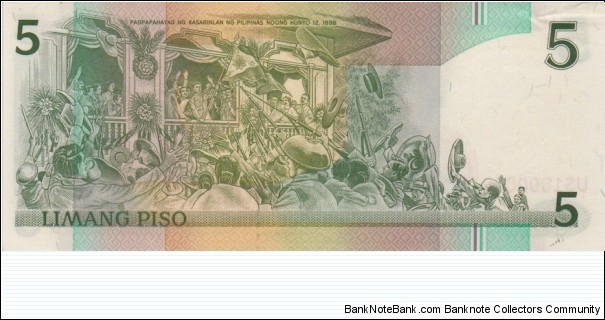 Banknote from Philippines year 1987