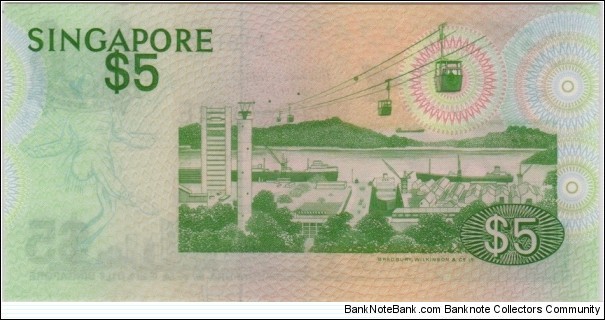 Banknote from Singapore year 1976