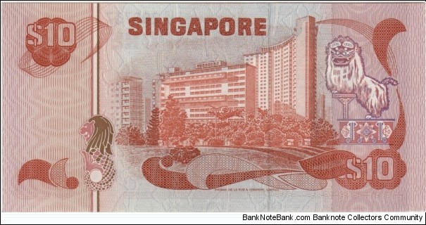 Banknote from Singapore year 1976