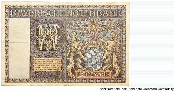 Banknote from Germany year 1922