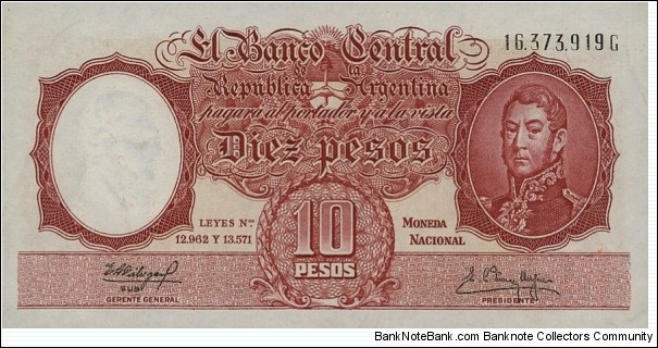 10 Pesos Banknote