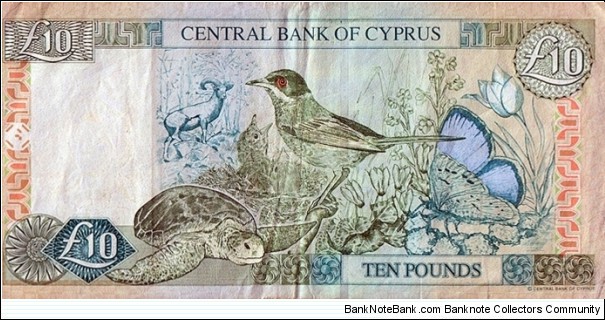 Banknote from Cyprus year 1997