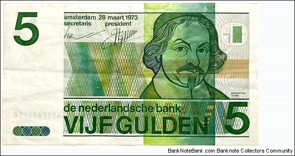 5 Gulden Banknote