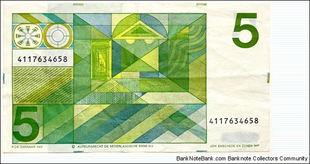 Banknote from Netherlands year 1973