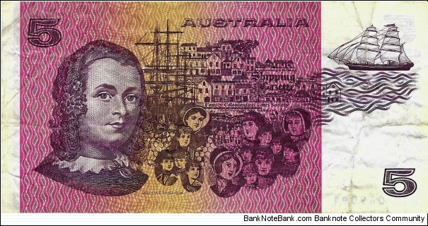 Banknote from Australia year 1985