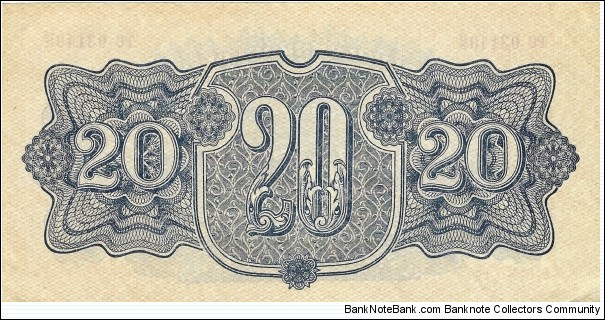 Banknote from Czech Republic year 1944