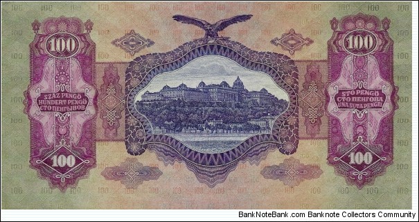 Banknote from Hungary year 1930