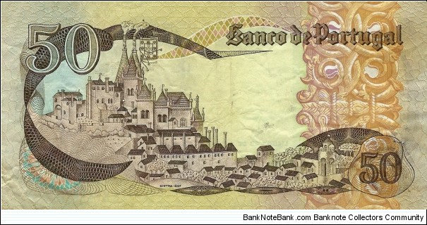 Banknote from Portugal year 1968