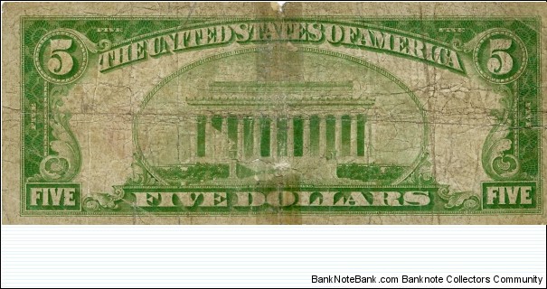 Banknote from USA year 1929