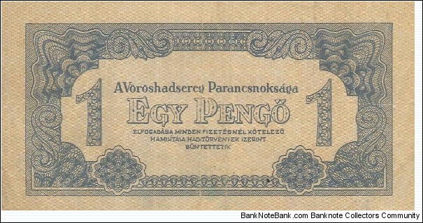 Hungary 1 Pengo 1944 Banknote