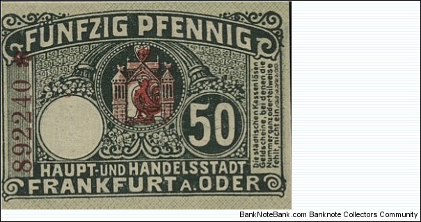 Banknote from Germany year 1919