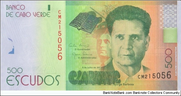 Cape Verde 500 escudos 2014 Banknote