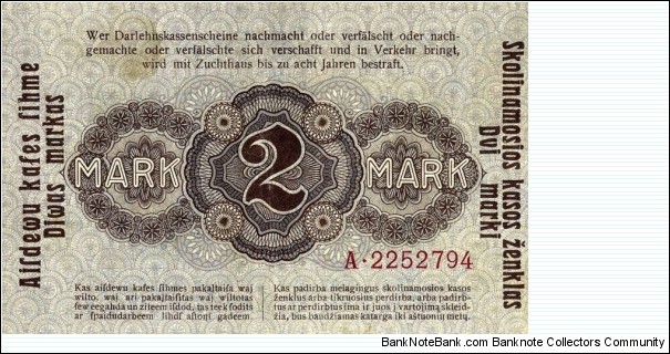 Banknote from Germany year 1918