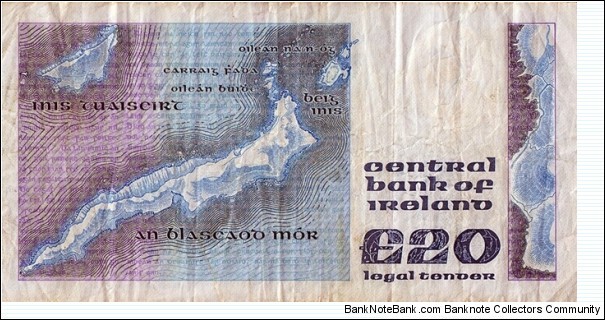 Banknote from Ireland year 1983