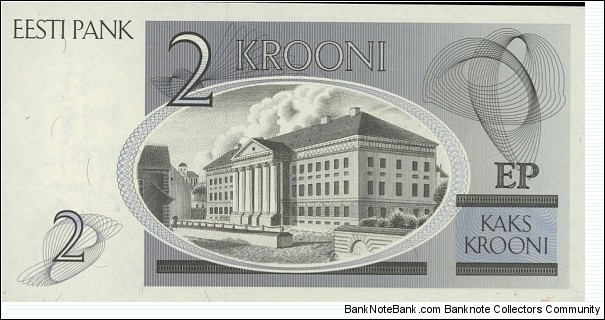 Banknote from Estonia year 1992