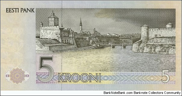 Banknote from Estonia year 1991