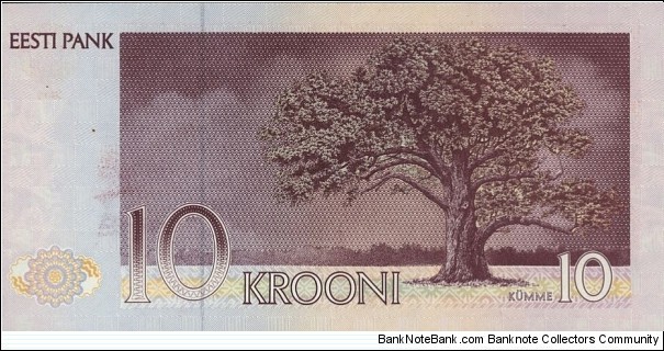 Banknote from Estonia year 1991