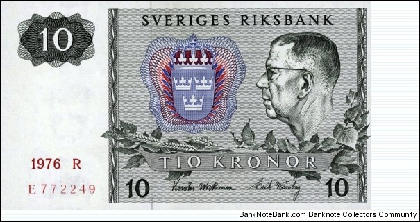 10 Kronor Banknote