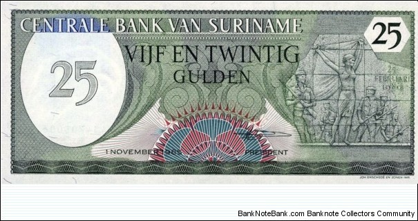 25 Gulden Banknote