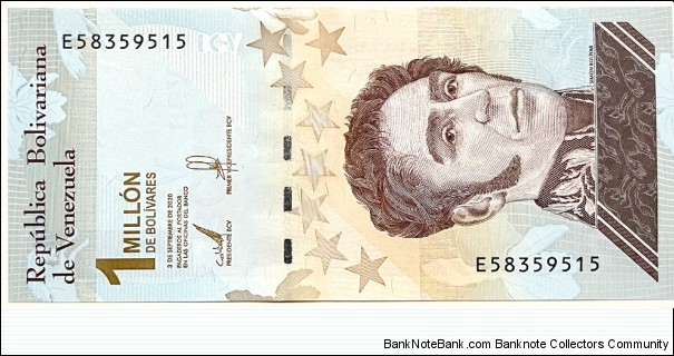 1.000.000 Bolivares Banknote
