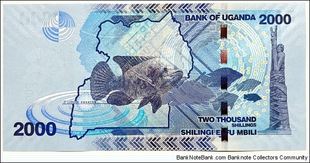 Banknote from Uganda year 2019