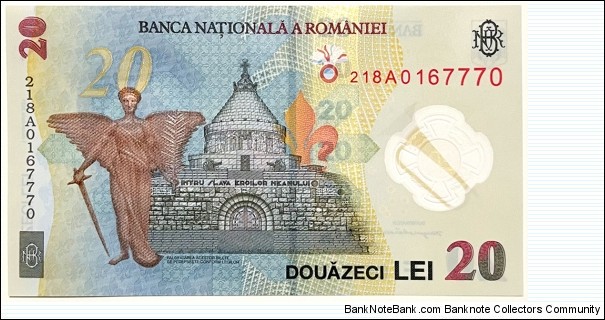 Banknote from Romania year 2021