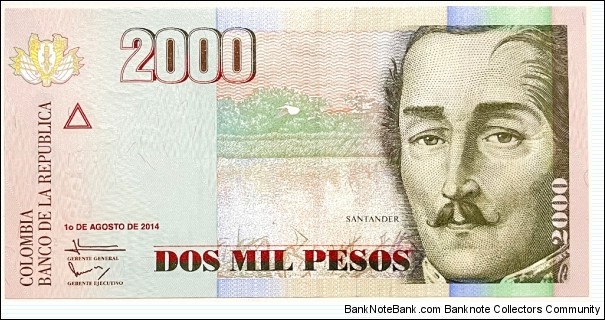 2000 Pesos Banknote