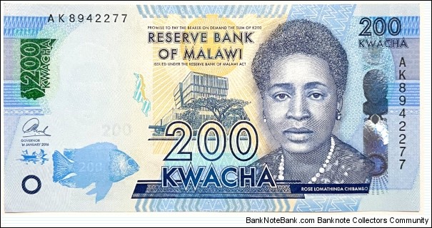 200 Kwacha Banknote