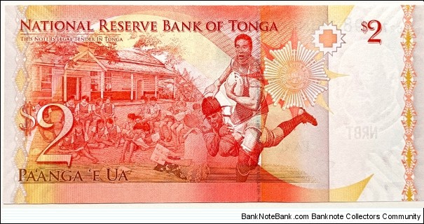 Banknote from Tonga year 2009