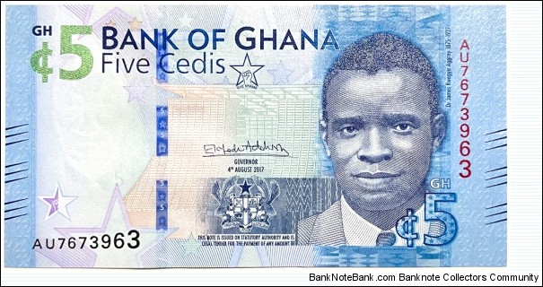 5 Cedis Banknote