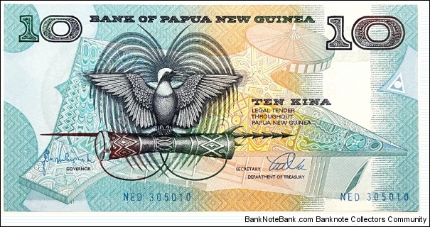 10 Kina Banknote