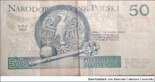 Banknote from Poland year 1994