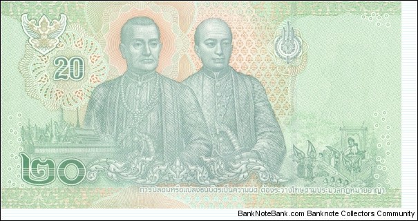 Banknote from Thailand year 2018