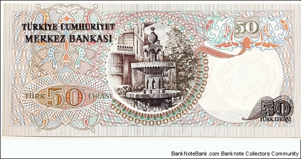 Banknote from Turkey year 1970