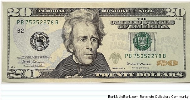 20 Dollars Banknote