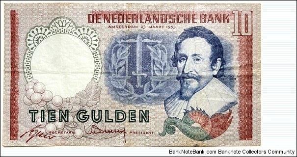 10 Gulden Banknote