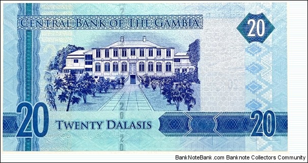 Banknote from Gambia year 2015