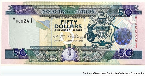 50 Dollars Banknote
